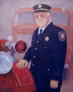 Portrait of a Fireman